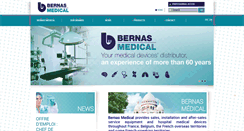 Desktop Screenshot of bernas-medical.com